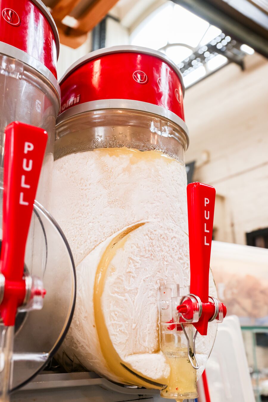 The frozen margarita machine